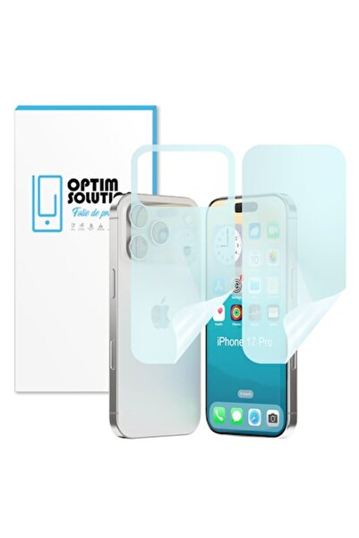 Optim Solution Protector de ecran regenerabil din hidrogel pentru Apple iPhon...