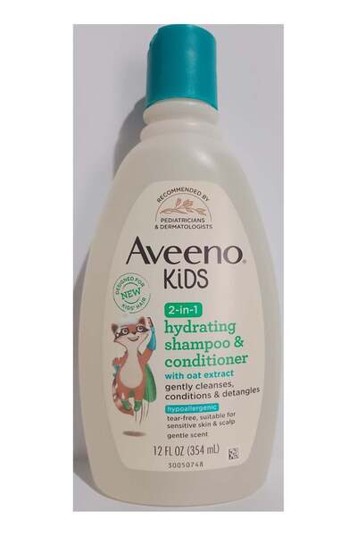 AVEENO Kids 2-in-1 Shampoo and Conditioner with Oat Extract 354ml