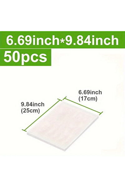 choice2 17x25CM 50PCS 50PCS Net Pattern Vacuum Bag Food Bag Household Fresh-K...