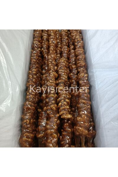 KAYISICENTER Toptan Gurme Cevizli Sucuk Duble Sarı 10 Kg