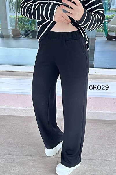 İnce Topuk Striped Polo Neck Suit 6K029