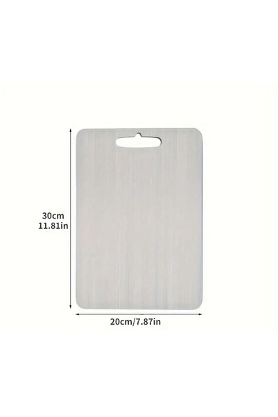 Generic Brand Stainless Steel 20X30 cm Cutting Board for the Kitchen