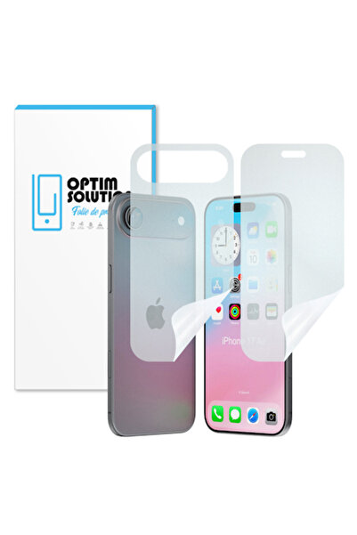 Optim Solution Folie de protecție față-spate mată regenerabilă hidrogel pentr...