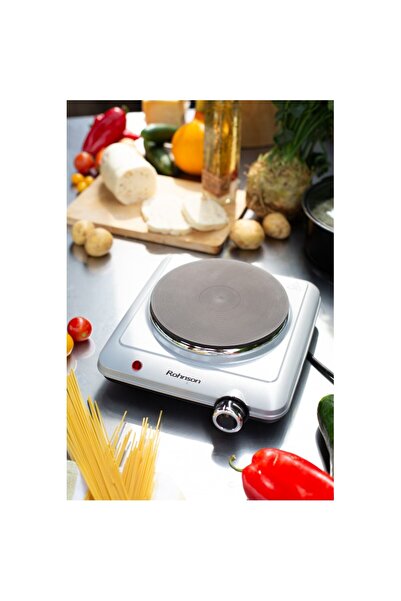 ROHNSON Electric hob, R2430, 1 burner, 1500W, cast iron disc Ø 180 mm, 5 programs,