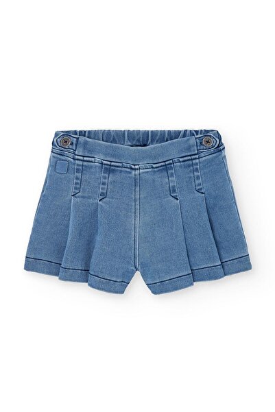 Boboli Girl's Denim Shorts