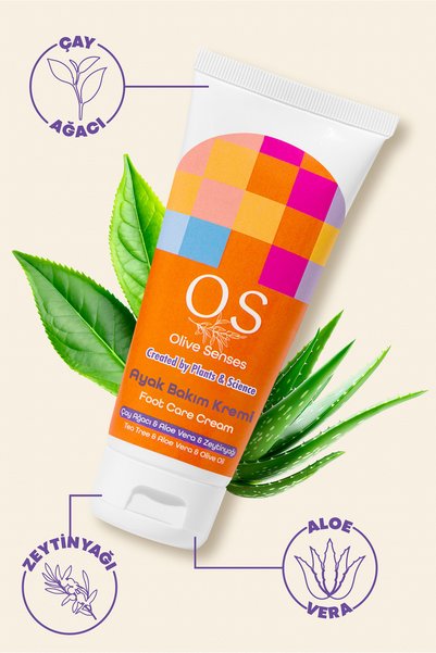 Olive Senses كريم العناية بالقدم