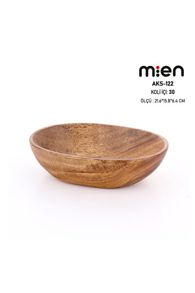 MİEN Kase Akasya Oval 22 Cm AKS-122