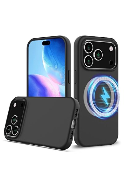 Optim Solution Θήκη σιλικόνης MagSafe με μικροΐνες για Apple iPhone 17 Pro Ma...