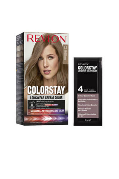 Revlon Color Stay Permanent Hair Dye 7.1 Dark Ash Blonde 165 ml