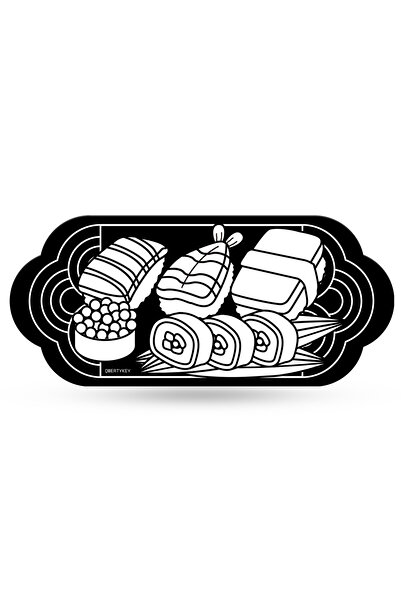 QwertyKey Deskmat Mousepad MOMO 4mm margini cusute