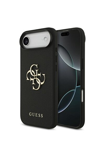 Guess Original Case for iPhone 17 Air Hardcase 4G Grained Big and Classic Logo