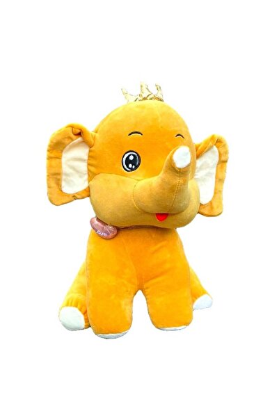 velve Плюшено слонче Тромпи, височина 47 см, цвят горчица жълто