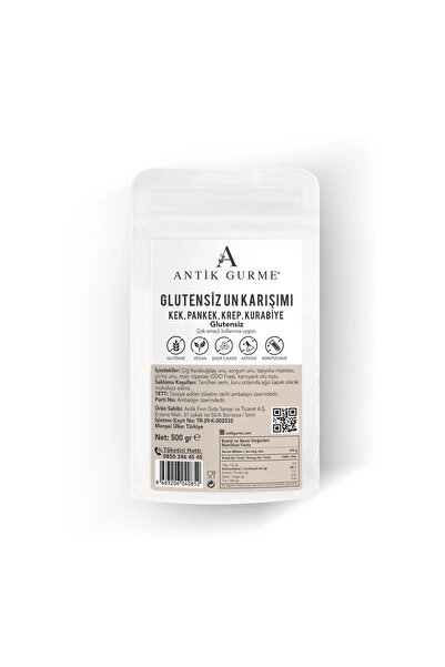 Antik Gurme Glutensiz Un Karışımı (Kek, Pankek, Krep, Kurabiye) 500 gr