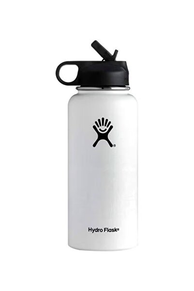 Hydro Flask Vacuum Insulated Water Bottle 946ml-White