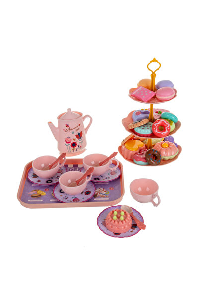 zola Παιδικό σετ τσαγιού, 35 τεμάχια, 20 κέικ, θήκη αποθήκευσης, 25,5 x 10 x 19 εκ.