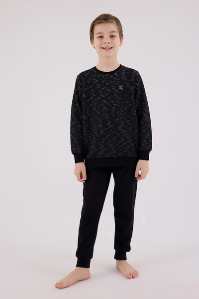 fantastik store Arnetta 3504-2 Boys' Long Sleeve Pajama Set