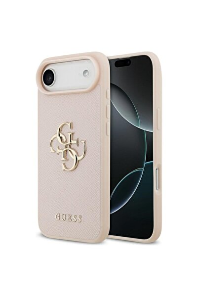 Guess Carcasă rigidă pentru iPhone 17 Air 4G cu logo mare și clasic granulat,...