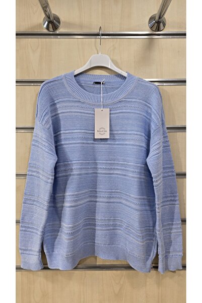 trendbysena Pulover de damă din bumbac mercerizat