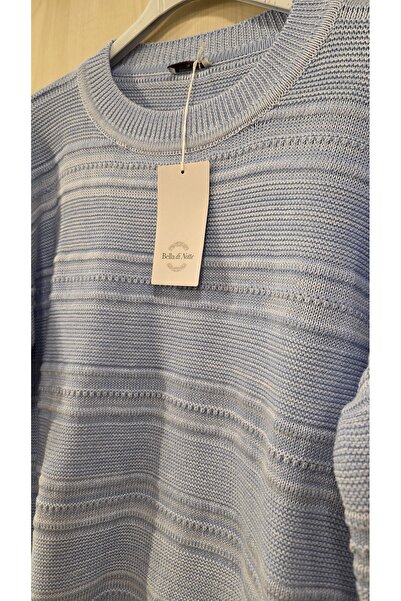 trendbysena Pulover de damă din bumbac mercerizat