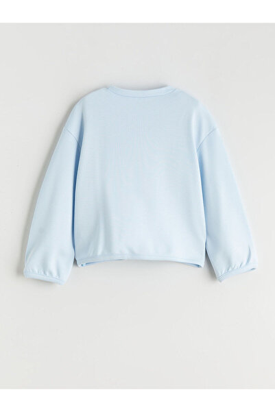 LC Waikiki Printed Baby Girl Sweatshirt and Sweatpants