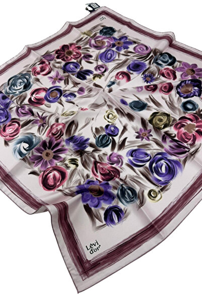 Levidor Twill İpek Eşarp LD1069-01
