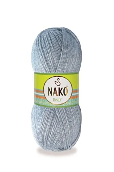 NAKO سجل 195 رمادي فاتح (5 قطع) خيوط الحياكة
