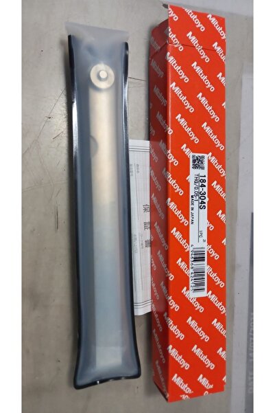 Mitutoyo 184-304S, Thickness Gage/Feeler Gage, 0.05mm to 1mm, 20 Leaves, Straight, 150mm Long Leaves