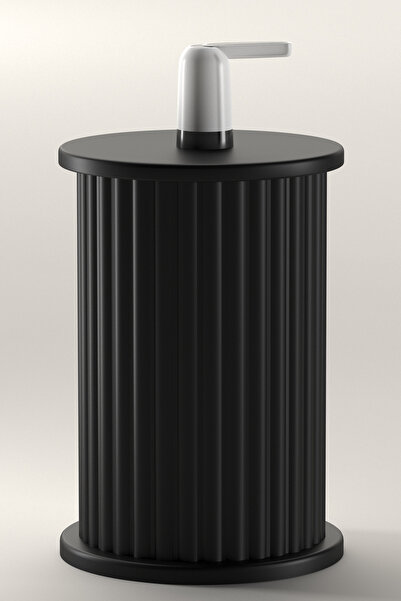 DECORAMİS غطاء زجاجة مودينا أسود غير لامع - أسود بالكامل - غطاء زجاجة فاخر لل...