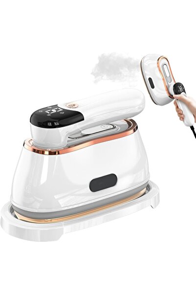 YAKITER 2-IN-1 Iron Steamer for Clothes, 1200W Handheld Portable Travel Steamer