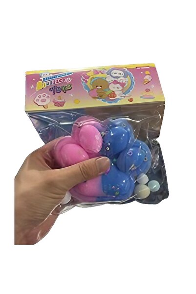 The Hub Jucarie Antistres Squishy, cu Revenire Lenta, Squeeze Pinch Family, M...