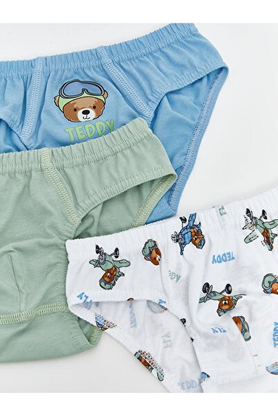 LC Waikiki Printed Boys' Underpants 3-Pack (W5)