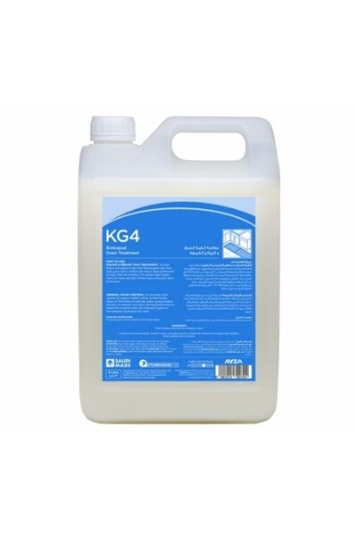Reza Hygine KG4 ريزا هايجين - مزيل للروائح و معالج انظمة الصرف الصحي 5 لتر