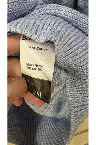 trendbysena Pulover de damă din bumbac mercerizat