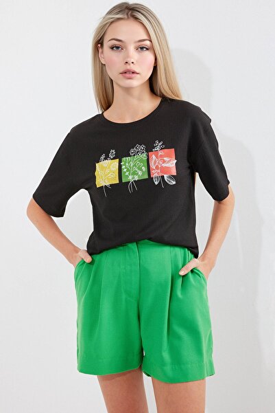 Hiccup Μπλουζάκι με στάμπα BDART με στρογγυλή λαιμόκοψη