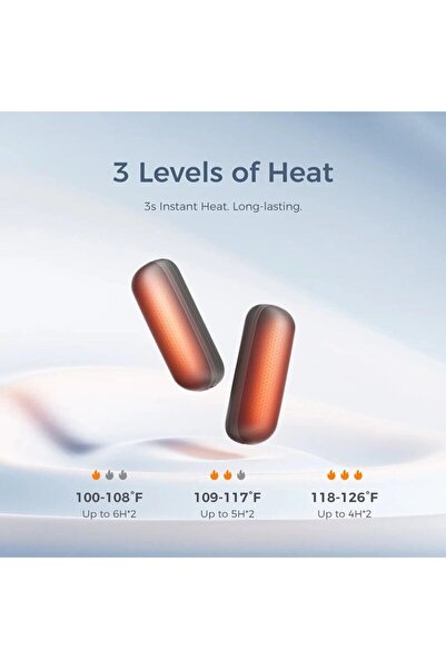 OCOOPA Hand Warmer Ocoopa, 5200mAh, Orange, UT3055-OG