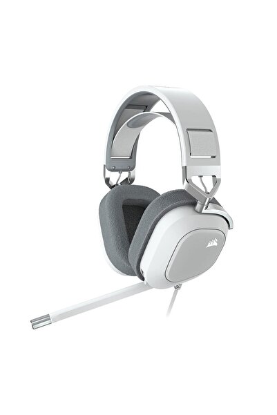 Corsair CA-9011238-EU HS80 RGB USB Kablolu Beyaz Gaming Kulaklık