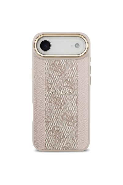 Guess iPhone 17 Air Hardcase 4G Stripe MagSafe, Pink