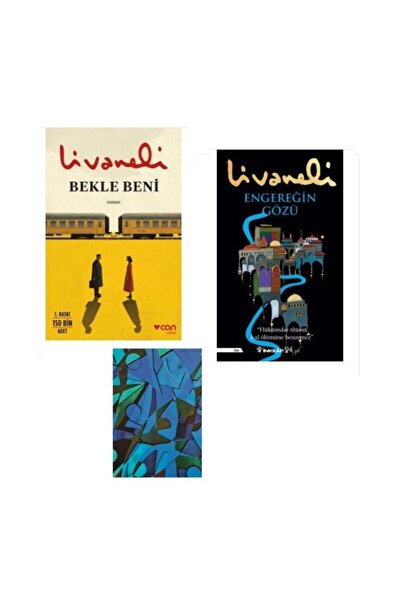 Can Yayınları Set - Bekle Beni - Engereğin Gözü - Not Defteri Hediye