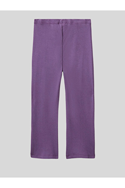 Benetton Girl's Spanish Leggings 1-6 Years Purple