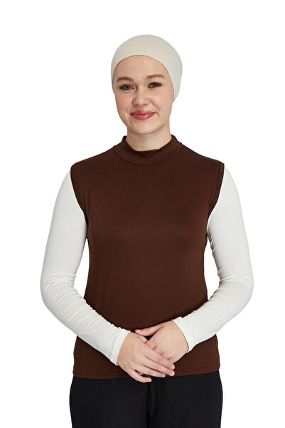 TRModam بدلة نسائية بدون أكمام - مصنوعة من الفسكوز العضوي والليكرا، مقاومة لل...