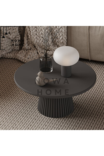 Nova Dizayn Mantar Sehpa Orta Sehpa Lake Boyalı Dekoratif Özel Tasarım