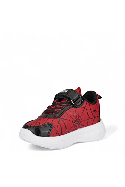 SPIDERMAN 836 Orthopedic Baby Boy Red Lighted Sneaker