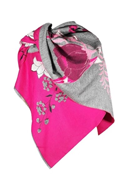 L-line fashion Eșarfă dublă pentru femei, model floral, 190x65 cm