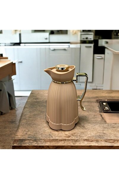 iza قارورة مفرغة من الهواء، سعة 1 لتر، معزولة للساخن والبارد