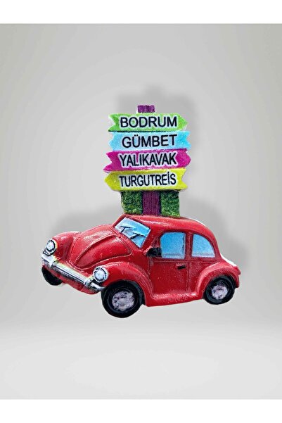 Mundy BODRUM / GÜMBET / YALIKAVAK / TURGUTREİS Temalı Kabartmalı Polyester Ma...