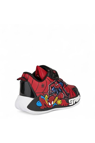 SPIDERMAN 836 Orthopedic Baby Boy Red Lighted Sneaker