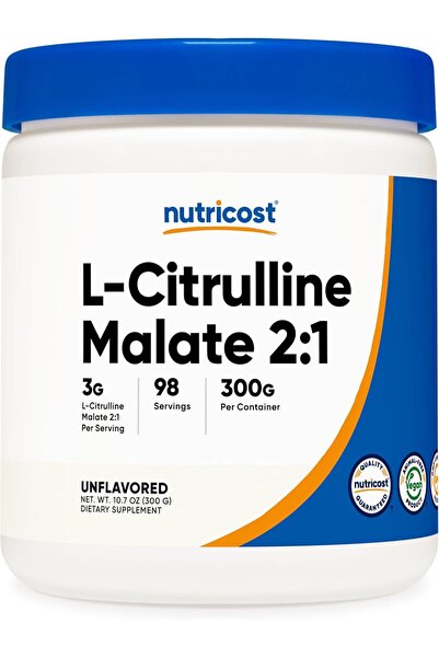 Nutricost مسحوق مالات السيترولين (2:1) (300 جرام)