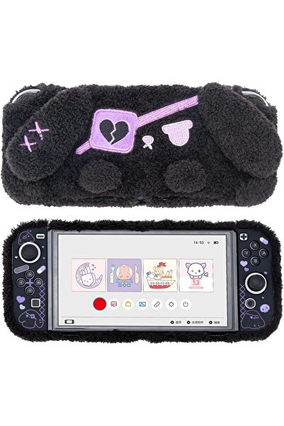 GeekShare Cute Plush Bunny Protective Case Cover - Anti-Scratch and Shock-Absorption Skin Case Compa