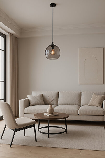 TK-Lighting Cubus Graphite Pendant