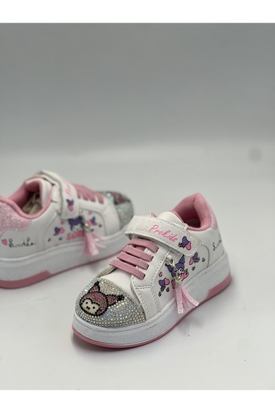 GÜLERSHOES Garantili Orijinal Desenli Kız Çocuk Tarz Spor 26-27-28-29-30-31-32-33-34-35 Numara